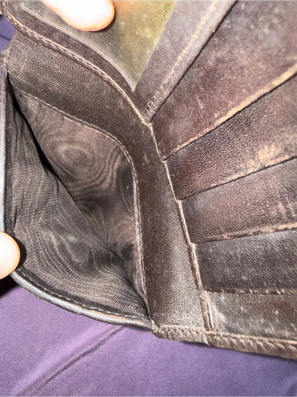 Gucci Beige and Brown GG Canvas Bifold Wallet